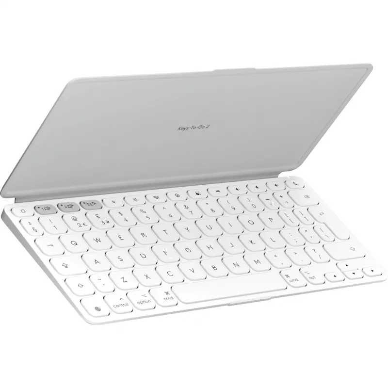 Logitech Keys-To-Go 2 klaviatūra universali Bluetooth QWERTY US International balta