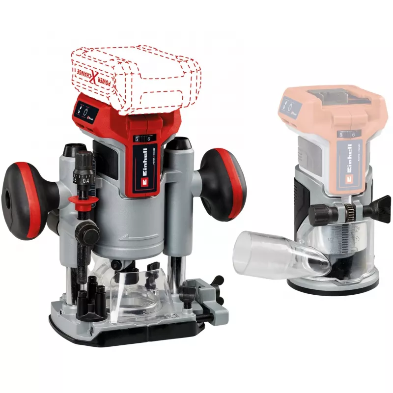 Įrankis Einhell TP-RO 18 Set Li BL