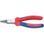 Knipex apvaliosios nosies replės l.160mm poliruota galvutėdaugiakomponentės rankenos