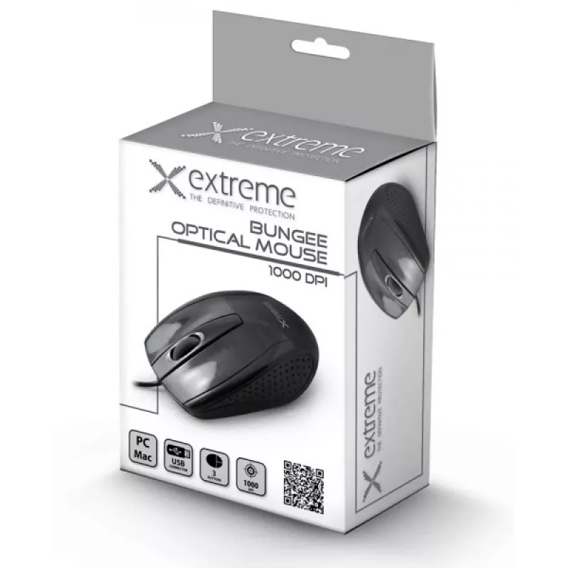 Extreme XM110K pelė USB Type-A optinė 1000 DPI dešiniarankiams