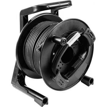 PSSO kabelis Drum DMX 30 m XLR 2x0.22 — profesionalus DMX kabelis ant būgno