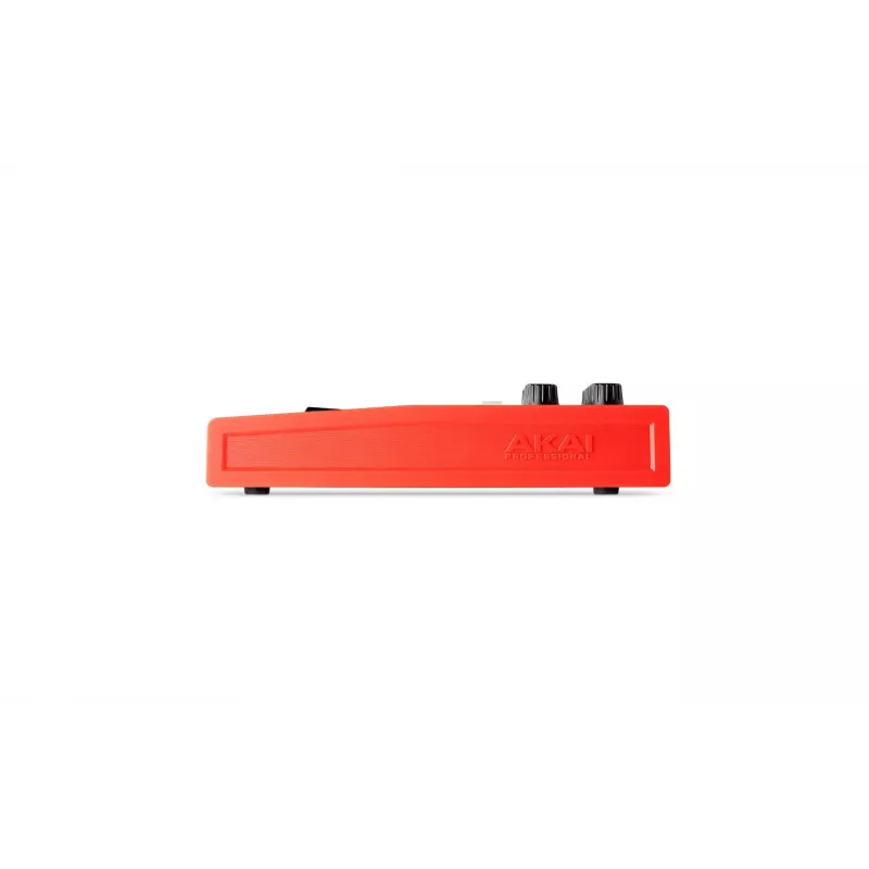 MIDI valdiklis AKAI APC Key 25 MK2 — 25 greičiui jautrūs klavišai, 40 pagalvėlių, RGB apšvietimas, 8 enkoderiniai valdikliai, maitinamas USB