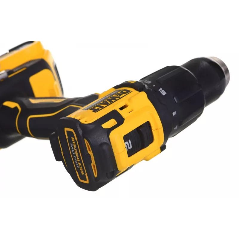 Dewalt DCD709D2T smūginis suktuvas su akumuliatoriumi ir įkrovikliu