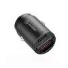 ALOGIC Rapid Power 30W Mini automobilinis kroviklis USB-C USB-A greitasis įkrovimas