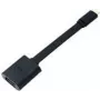 Dell - USB kabelis - 24 kontaktų USB-C (V) prie USB A tipo (K) - USB 3,1 - 13,1 cm - juodas - skirtas P/N: TRIBUTO_ADLP_2301_2200 (5RMND)