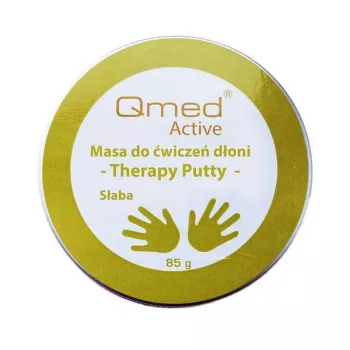 Reabilitacinė glaistymo masė MDH Hand and Finger — Geltona, 80 g, silpnas pasipriešinimas, 100% silikonas