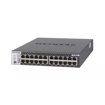 NETGEAR M4300-24X valdomas L3 10G Ethernet (100/1000/10000) 1U juodas