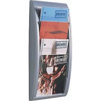 Žurnalų lentyna PaperFlow K540615 Sidabrinė