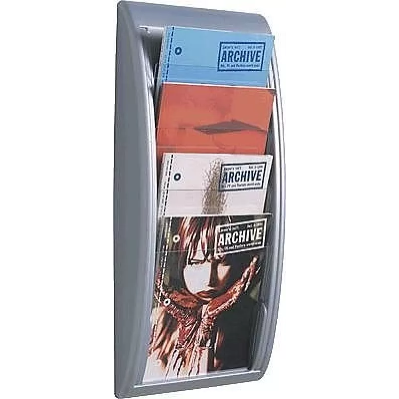 Žurnalų lentyna PaperFlow K540615 Sidabrinė