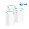 Cudy M1300 3 vnt. tinklinė Wi-Fi sistema, dviejų juostų (2,4 GHz / 5 GHz), Wi-Fi 5 (802.11ac), balta, 1 vidinis