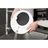 Salotų džiovintuvas GEFU Rotare su alkūniniu mechanizmu, talpa 3 L, plastikinis korpusas, juodas/baltas, galima plauti indaplovėje