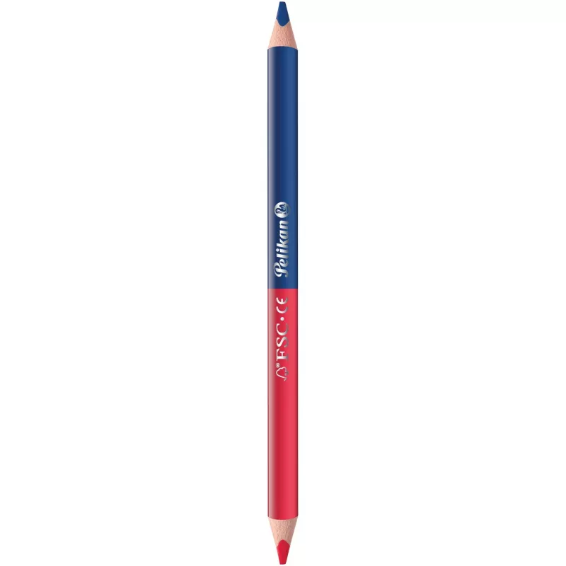 Spalvoti pieštukai Pelikan 811118 Mėlyna Raudona 2 vnt.