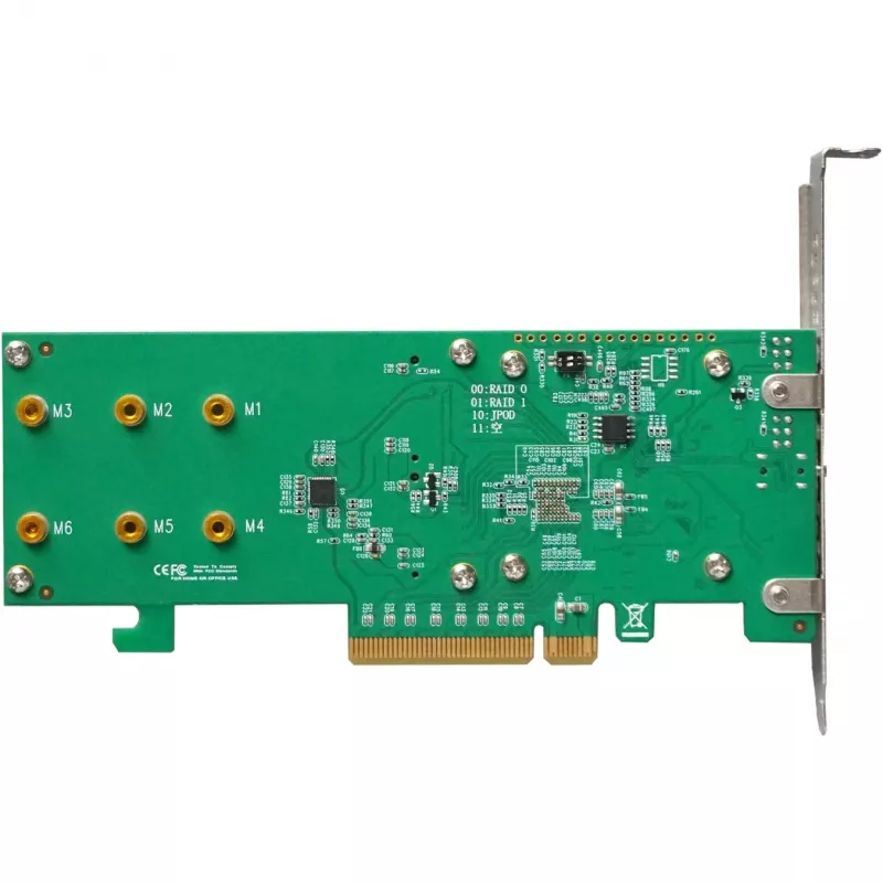 HighPoint HighP SSD6202A 2x M.2 PCIe Gen3 x8 NVMe - NVMe