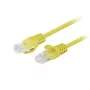 Fluke Passed Lanberg „patchcord“ cat.6 UTP 0.25 m geltonas 10 vnt.
