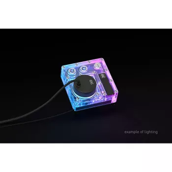 Rezervuaras Alphacool Core 120mm VPP Apex siurbliui — Alphacool 14561, 120 mm rezervuaras VPP Apex siurblio integracijai
