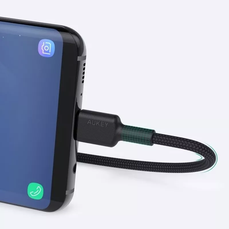 USB-C laidas Aukey CB-CD45 0,9 m — USB Type-C į USB-A, Quick Charge palaikymas