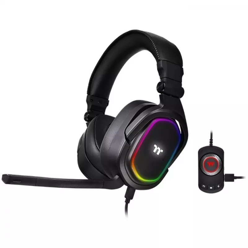 Thermaltake ARGENT H5 RGB 7.1 - ausinės - ant ausų