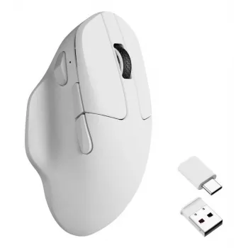 Keychron M7-A3 pelė, abiem rankoms tinkama, Bluetooth, USB Type-C, 26000 DPI