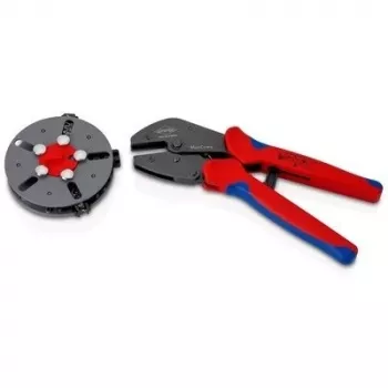 Užspaudimo įrankis Knipex 97 33 03 MultiCrimp, skirtas PV jungtims MC4 ir MC4 EVO2
