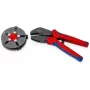 Užspaudimo įrankis Knipex 97 33 03 MultiCrimp, skirtas PV jungtims MC4 ir MC4 EVO2