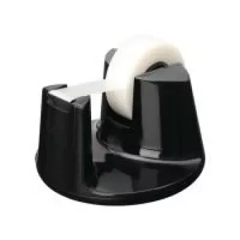 Juosta Tesa Plastic 53828 juoda – universalaus naudojimo plastikinė lipnioji juosta, juoda