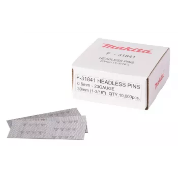 Smeigės F-31841 smeigių segtuvui 0,6 x 30 mm 10000 vnt.