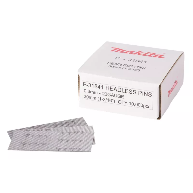 Smeigės F-31841 smeigių segtuvui 0,6 x 30 mm 10000 vnt.