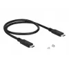 “Delock” – atmintinės korpusas – M.2 – M.2 NVMe kortelė – USB 3.1 (2 kartos) – juodas (42614)