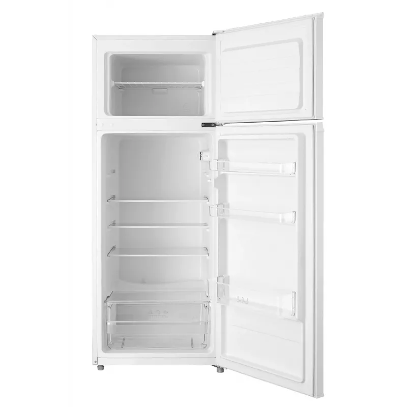Laisvai pastatomas šaldytuvas-šaldiklis Midea MDRT294FGE01, 204 L bendra talpa, šaldytuvas 163 L, šaldiklis 41 L, balta