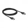 HDMI kabelis DeLOCK 85216 1,5 m A tipo kištukas–kištukas, juodas