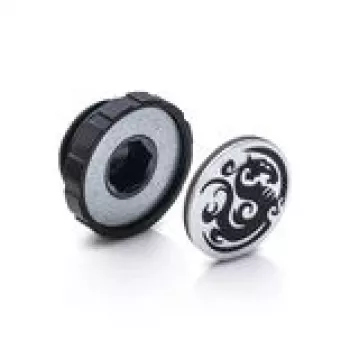 BitsPower G1/4 Thread Stopper Plugs (4 vnt.) — Artemis serija, matinė juoda