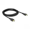 HDMI laidas DeLOCK 84713 1m A tipo kištukas į A tipo kištuką juodas