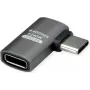 ROLINE USB4 40G Type C Adapter ST/BU 90° Flat Alu (12.03.2932)
