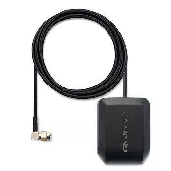 GPS/GLONASS antena QOLTEC 28 dBi 50 W su SMA kampine jungtimi