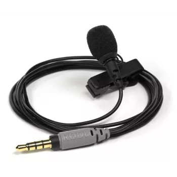 Lavalinis mikrofonas RØDE smartLav+ — laidinis įvairiakryptis 3,5 mm, 20–20 000 Hz, -35 dB jautrumas, 2 vnt., nešiojimo dėklas