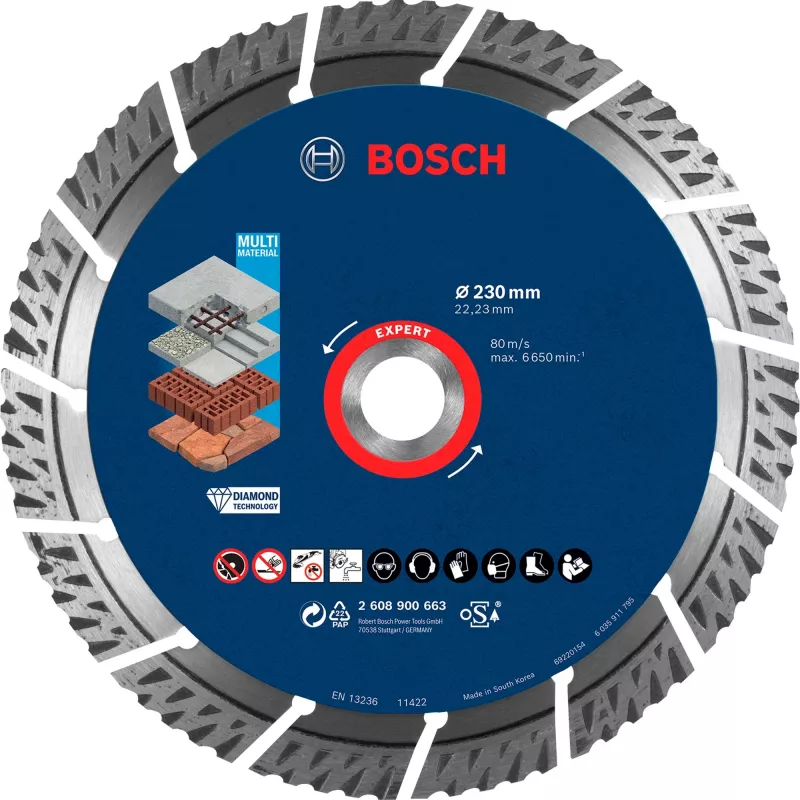 Bosch 2608900663 diskinis pjūklas 23 cm 1 vnt.