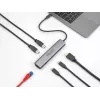 DeLOCK USB Type-C Doko stotelė 8K HDMI USB 10 Gbps 2.5 Gigabit LAN PD 100W