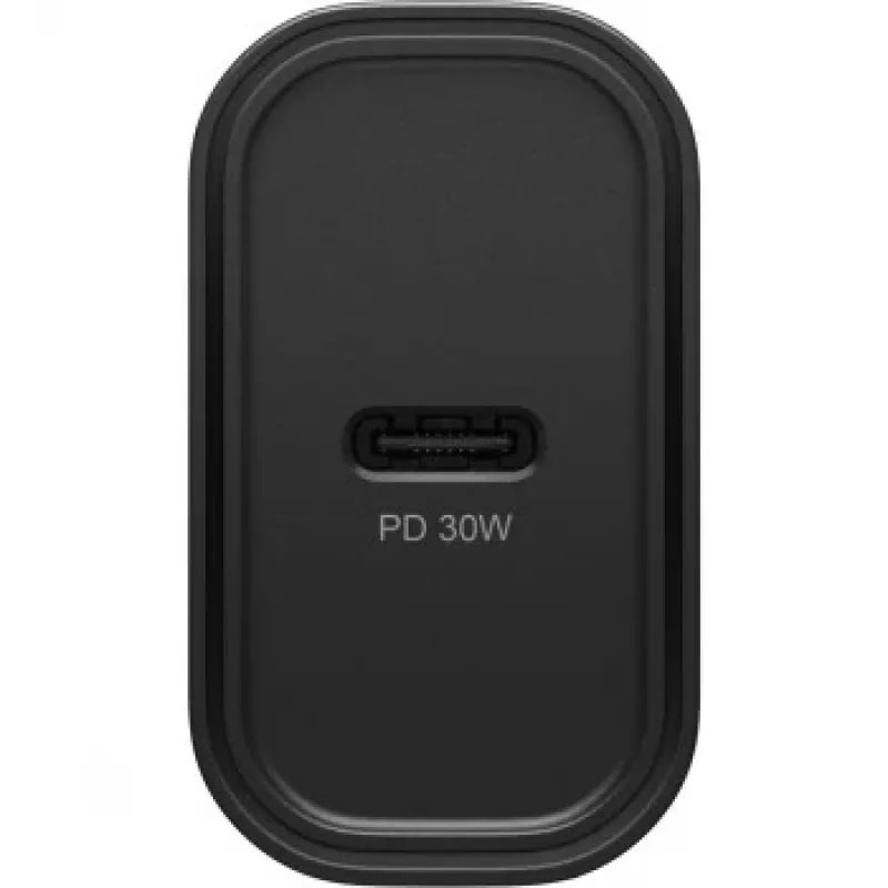 EU sieninis greitasis įkroviklis Wall Charger 30W juodas USB Power Delivery 3.0 USB-C