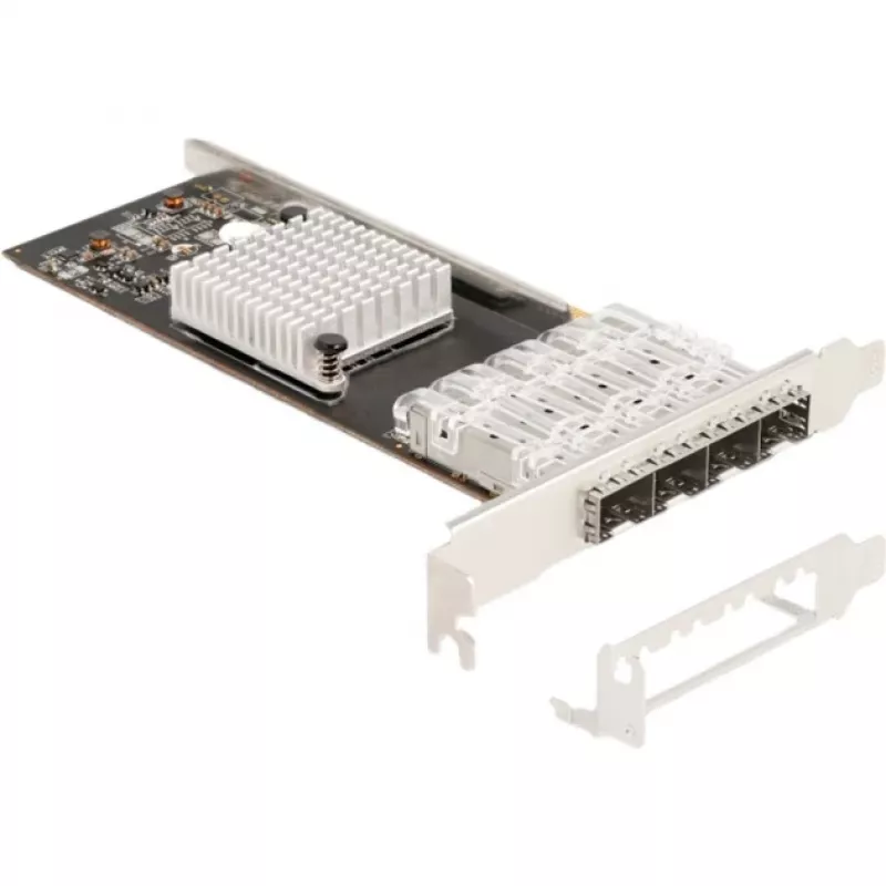 Delock PCI Express x4 Kortelė su 4 x SFP Lizdais Gigabitiniam LAN Intel i350 (88342)