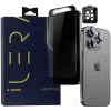 iLera Sapphire Ultra + stiklas, skirtas iPhone 15 Pro Max