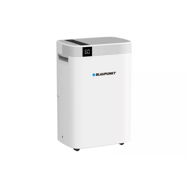 Oro sausintuvas BLAUPUNKT ADH601 — 2,5 l bakelis, 16 l/24h, 245 W, 48 dB, Wi‑Fi, 20–40 m², baltas