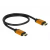 HDMI laidas DeLOCK 85729 2 m HDMI Type A Standard juodas auksinis