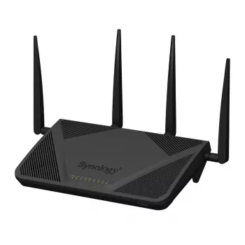 Synology RT2600AC belaidis maršrutizatorius Gigabit Ethernet Dviejų juostų (2,4 GHz / 5 GHz) Juodas