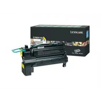 Lexmark C792X1YG geltonas dažiklis, 30 000 puslapių