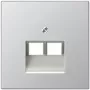 JUNG AL 2969-2 UA - Aliuminis - Aliuminis - RJ-45
