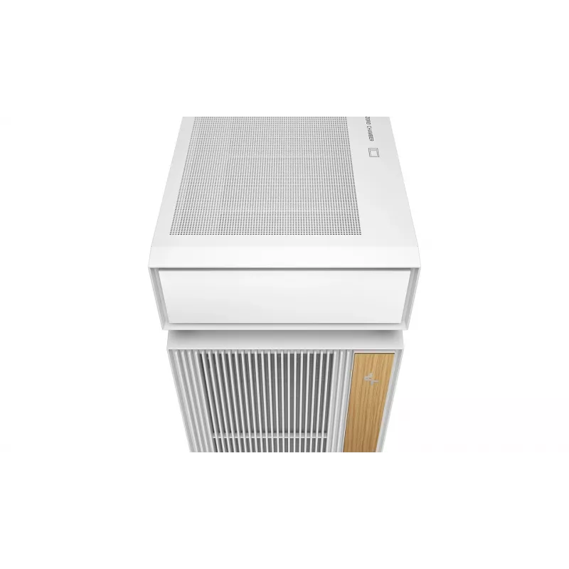 PC korpusas DeepCool CL660 WH White — ATX/Micro-ATX/Mini-ITX, grūdintas stiklas, palaiko ATX/PS2/SFX/SFX‑L PSU
