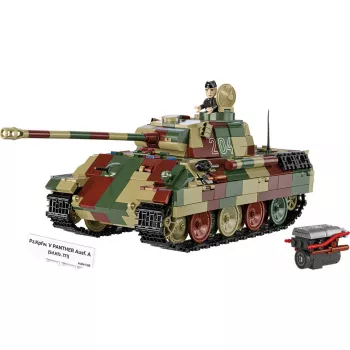 Blocks Pz.Kpfw.V Panther versija A 1152 kaladėlių