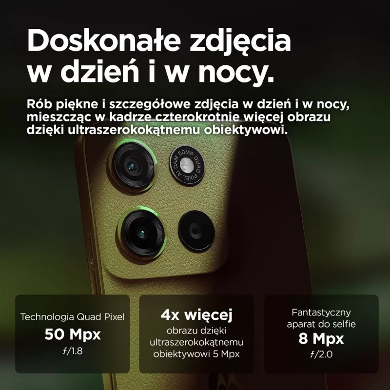 Motorola moto g15 17.1 cm (6.72 inch) Dual SIM Android 15 4G USB Type-C 8 GB 128 GB 5200 mAh Žalia