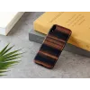 man and wood išmaniojo telefono dėklas iPhone XR — juodmedžio spalvos, apsauginis kietasis apvalkalas