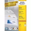 Avery 3481 lipnios etiketės stačiakampės nuolatinės baltos 2100 vnt.